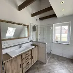 Haus Am Dorfteich B Eingefriedet Hébergement de vacances